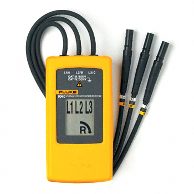 FLUKE-9040 Fluke Electronics                                                                    PHASE SEQUENCE INDICATOR