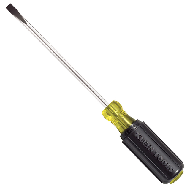 605-8 Klein Tools, Inc.                                                                    SCREWDRIVER SLOTTED 1/4