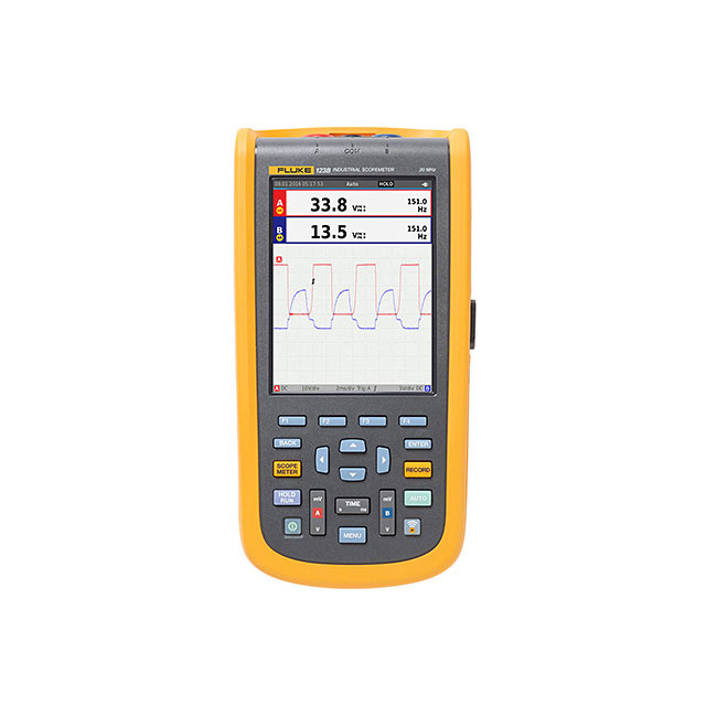 FLUKE-123B/NA Fluke Electronics                                                                    INDUSTRIAL SCOPEMETER 20MHZ