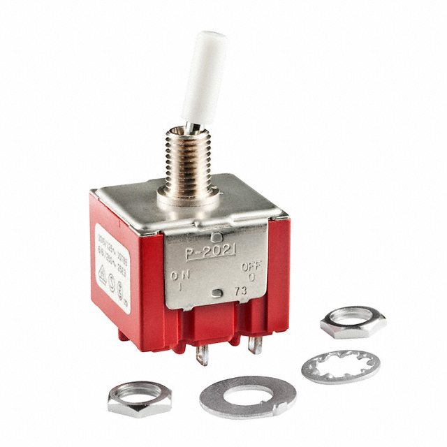 P2021 NKK Switches                                                                    SWITCH TOGGLE DPST 10A 125V