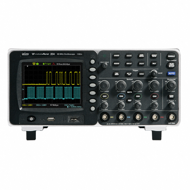 WAVEACE 204 Teledyne LeCroy                                                                    DGTL O-SCOPE 60MHZ 4CH 1GS/S