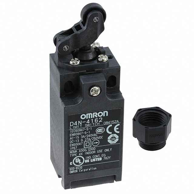 D4N-6162 Omron Automation and Safety                                                                    SWITCH SNAP ACTION DPST 10A 120V