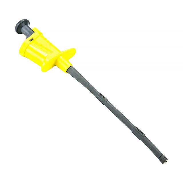 CT2399-4 Cal Test Electronics                                                                    FLEXIBLE PINCER CLIP YELLOW