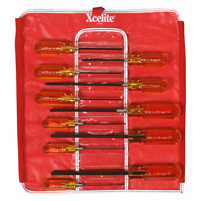 LN11N Apex Tool Group                                                                    SCREWDRIVER SET HEX W/POUCH 11PC