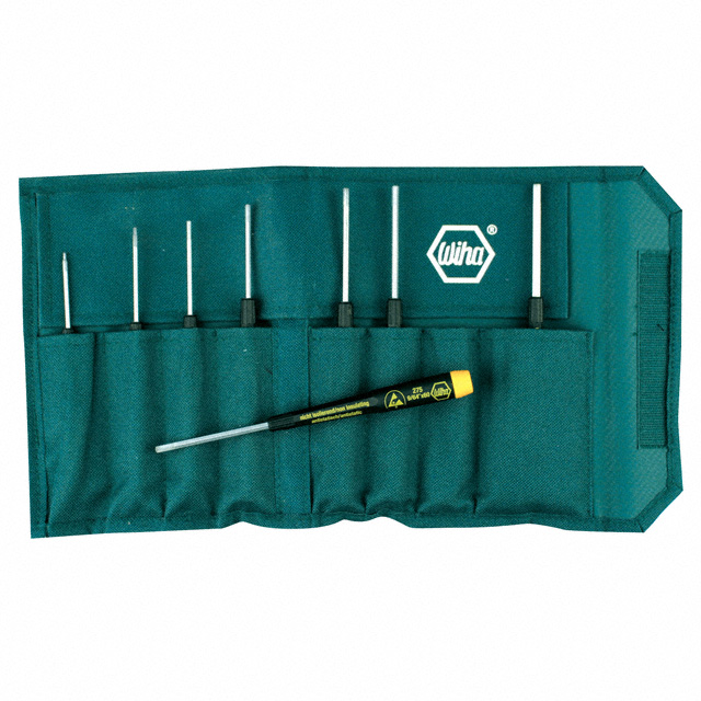 27591 Wiha                                                                    SCREWDRIVER SET HEX W/POUCH 8PC