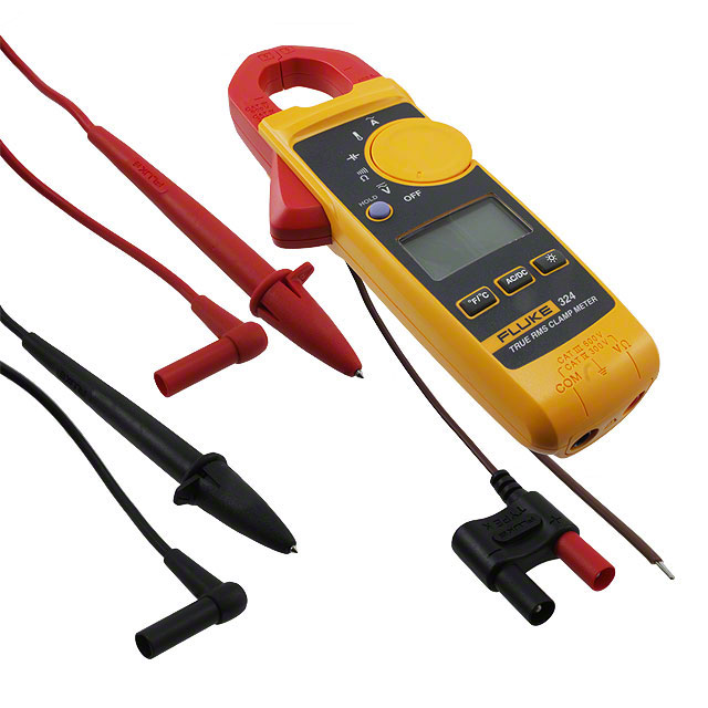 FLUKE-324 Fluke Electronics                                                                    CLAMP METER 400AC WITH TEMP