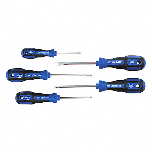 46095 Wiha                                                                    SCREWDRIVER SET PHIL/SLOT 5PC