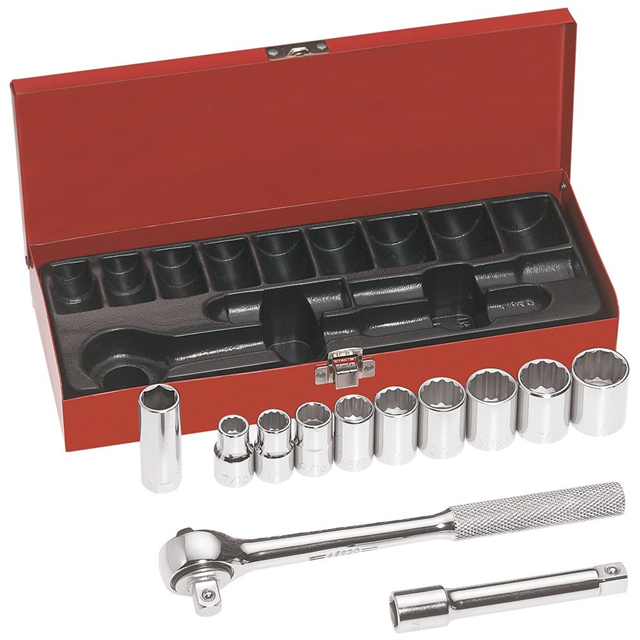 65510 Klein Tools, Inc.                                                                    SOCKET SET 12PT 1/2