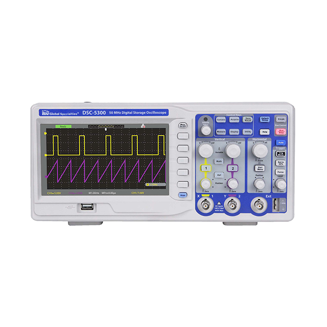 DSC-5300 Global Specialties                                                                    OSCOPE DIGITAL STORAGE 50MHZ 2CH