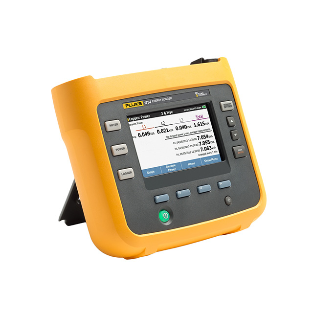 FLUKE-1734/EUS Fluke Electronics                                                                    ENERGY LOGGER 3PHASE EU/US