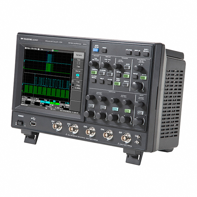 WAVEJET 334 TOUCH Teledyne LeCroy                                                                    DGTL O-SCOPE 350MHZ 4CH 2GS/S