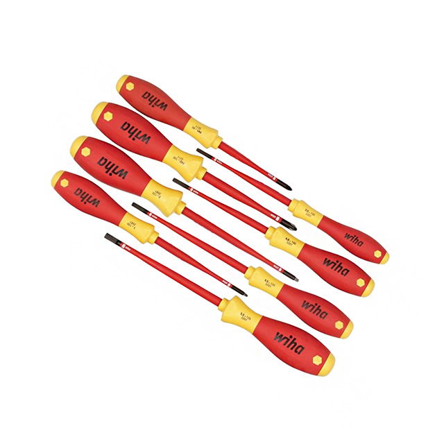 32197 Wiha                                                                    SCREWDRIVER SET ASSORTED 8PC