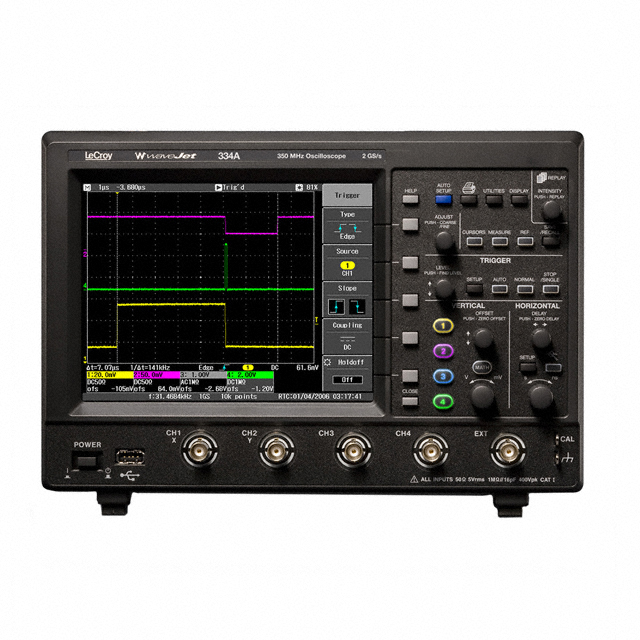 WAVEJET 334-A Teledyne LeCroy                                                                    DGTL O-SCOPE 350MHZ 4CH 2GS/S