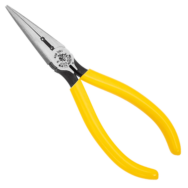 D203-6H2 Klein Tools, Inc.                                                                    PLIERS COMBO LONG NOSE 6.63