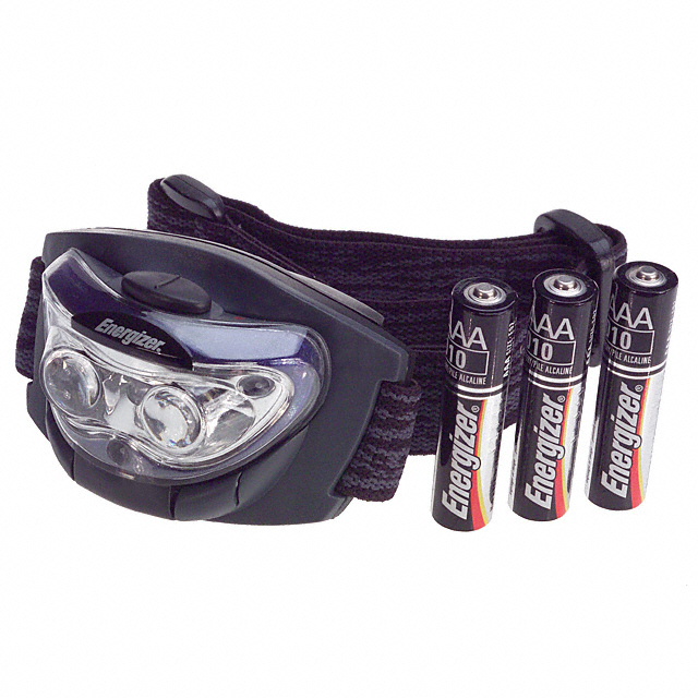 HD33A1EN Energizer Battery Company                                                                    HEADLIGHT LED 2/30LM AAA(3)