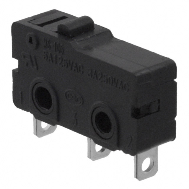 MS-105A01 (H) C&K                                                                    SWITCH SNAP ACTION SPDT 5A 125V