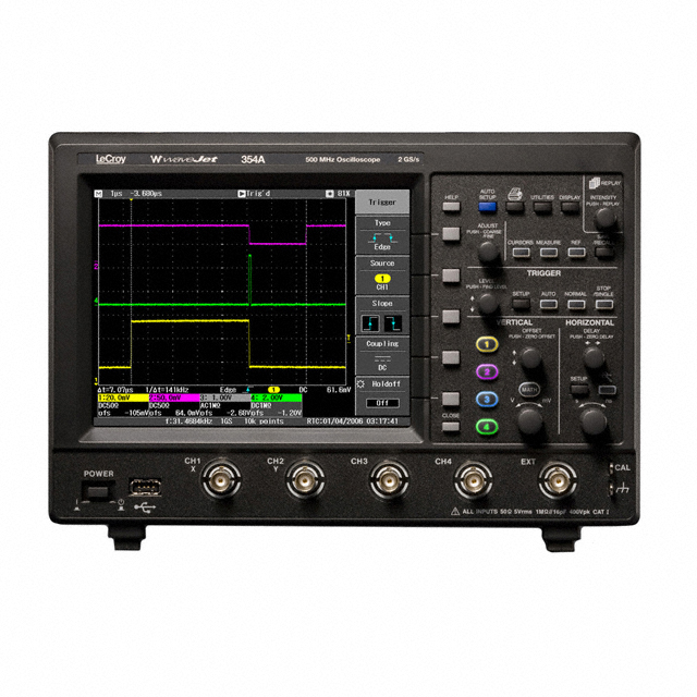 WAVEJET 354-A Teledyne LeCroy                                                                    DGTL O-SCOPE 500MHZ 4CH 2GS/S