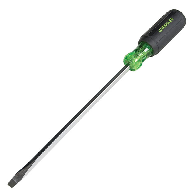 0153-13C Greenlee Communications                                                                    SCREWDRIVER SLOTTED 1/4