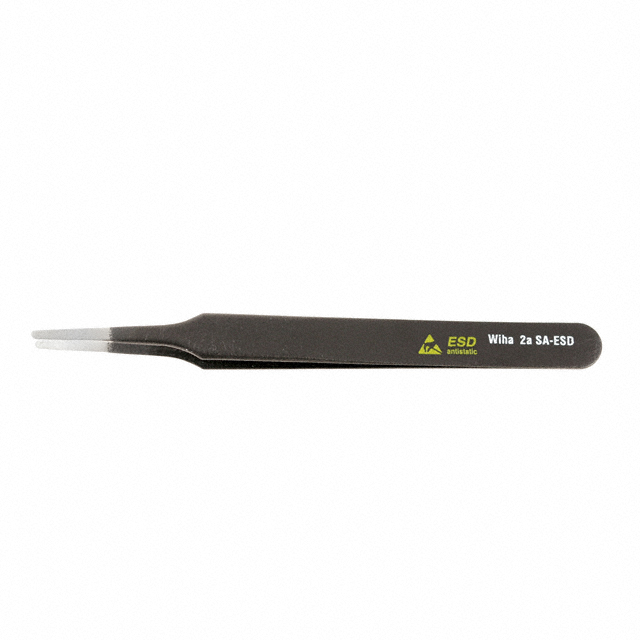 44505 Wiha                                                                    TWEEZER FLAT ROUNDED 2A 4.72