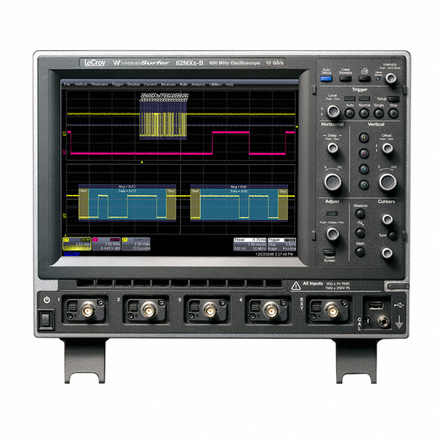 WAVESURFER 62MXS-B Teledyne LeCroy                                                                    DGTL O-SCOPE 600MHZ 5GS/S 2CH