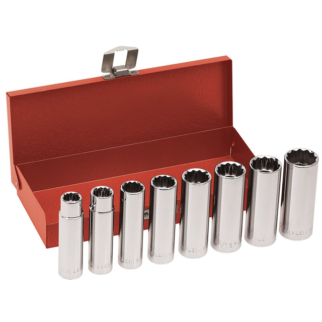 65514 Klein Tools, Inc.                                                                    SOCKET SET 12PT 1/2