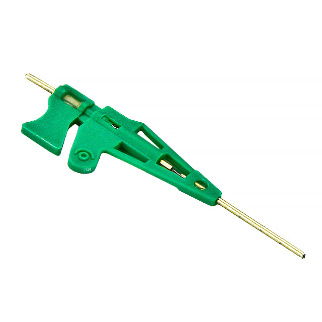 CT2845-5 Cal Test Electronics                                                                    MICROCLIP TEST CLIP GREEN