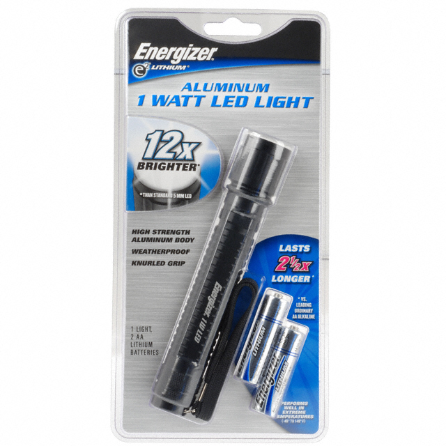 MLT1W2AAL Energizer Battery Company                                                                    FLASHLT LED 45LM AA LITHIUM(2)