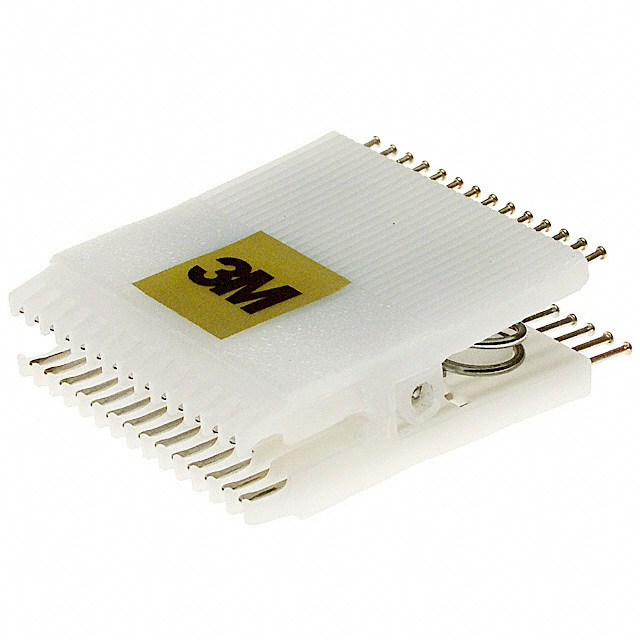 923717 3M                                                                    28 PIN IC TEST CLIP .3 ROW SPACE