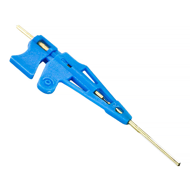 CT2845-6 Cal Test Electronics                                                                    MICROCLIP TEST CLIP BLUE