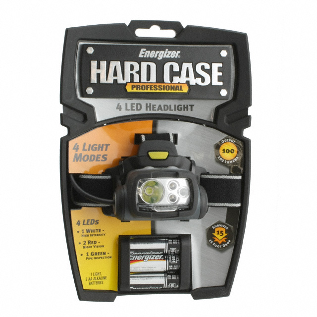 TUFHD31PH Energizer Battery Company                                                                    HEADLIGHT LED 70LM AA(3)