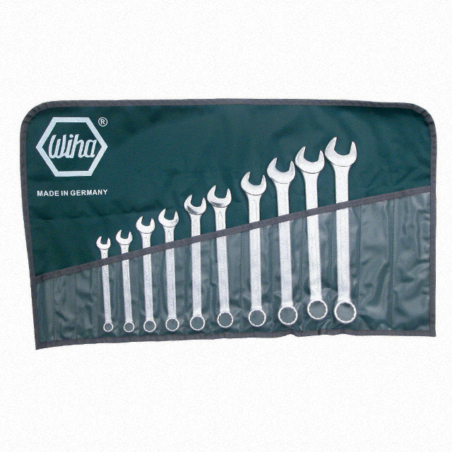 40094 Wiha                                                                    WRENCH SET COMBINATION 10MM-10MM