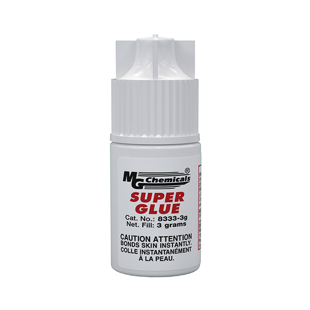 8333-3G MG Chemicals                                                                    SUPER GLUE LIQUID 0.1 OZ