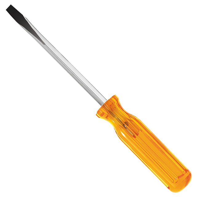 BD286 Klein Tools, Inc.                                                                    SCREWDRIVER SLOTTED 1/4