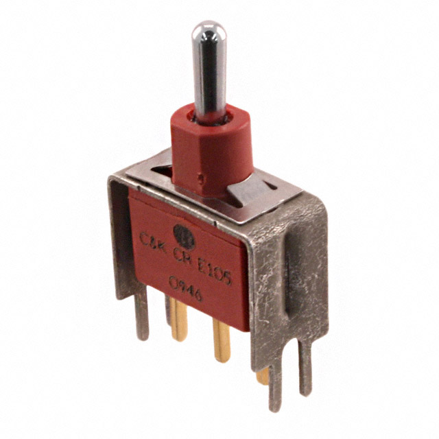 E105MD1V3BE C&K                                                                    SWITCH TOGGLE SPDT 0.4VA 20V