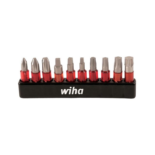 76881 Wiha                                                                    BIT SET PHILLIPS SQ TORX 10PC