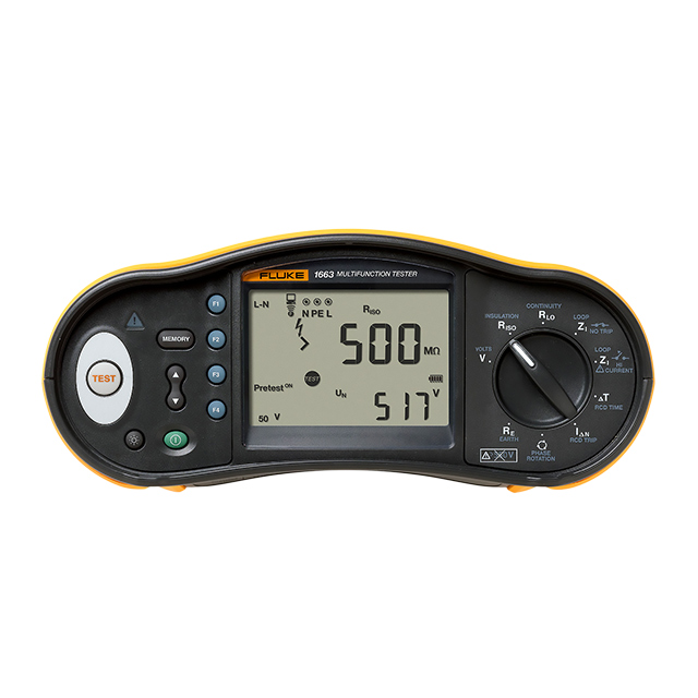 FLK-1663 UK Fluke Electronics                                                                    1X INSTALLATION TESTER,1X MAINS