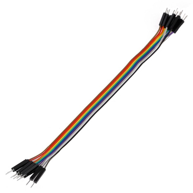 MIKROE-2309 MikroElektronika                                                                    RIBBON CBL 10WIRE MALE/MALE 20CM