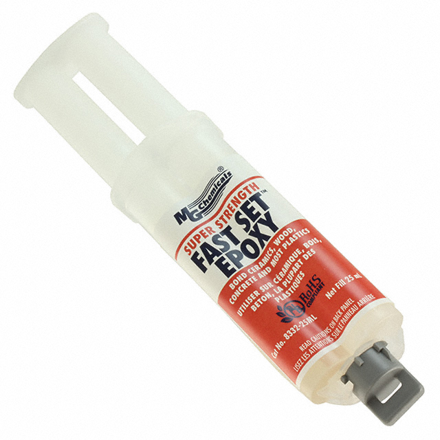 8332-25ML MG Chemicals                                                                    ADHESIVE - FAST SETTING EPOXY -