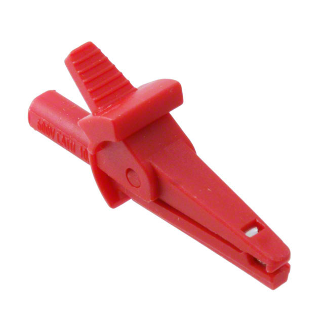 72924-2 Pomona Electronics                                                                    ALLIGATOR CLIP MINI 2MM JACK RED