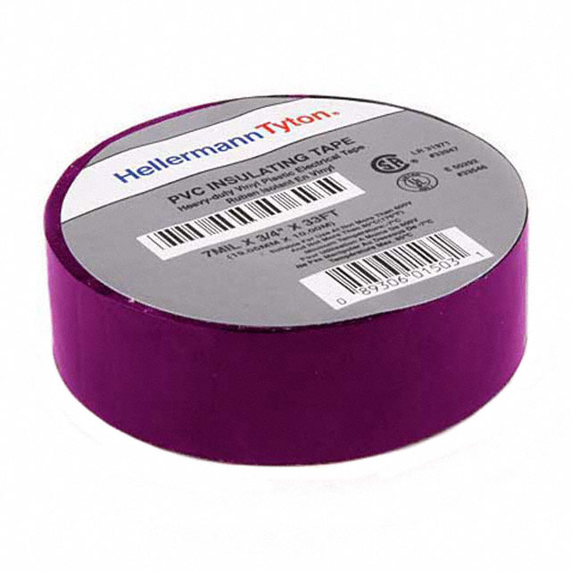 ETST667 HellermannTyton                                                                    TAPE ELECT PURPLE 3/4