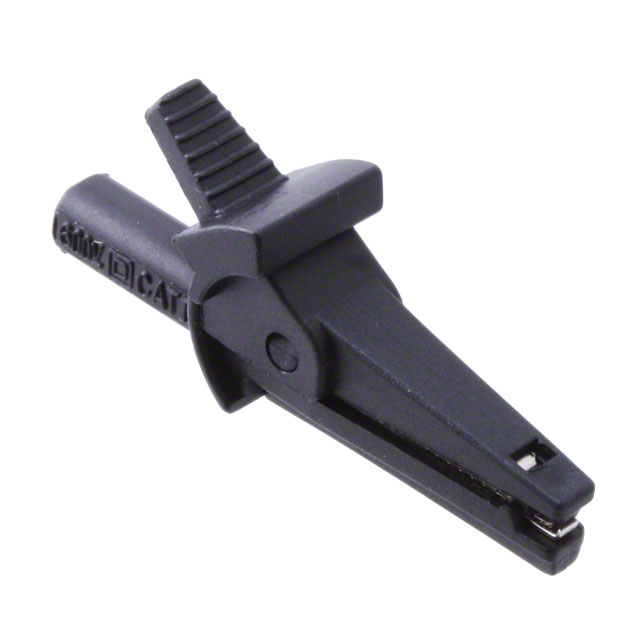 72924-0 Pomona Electronics                                                                    ALLIGATOR CLIP MINI 2MM JACK BLK