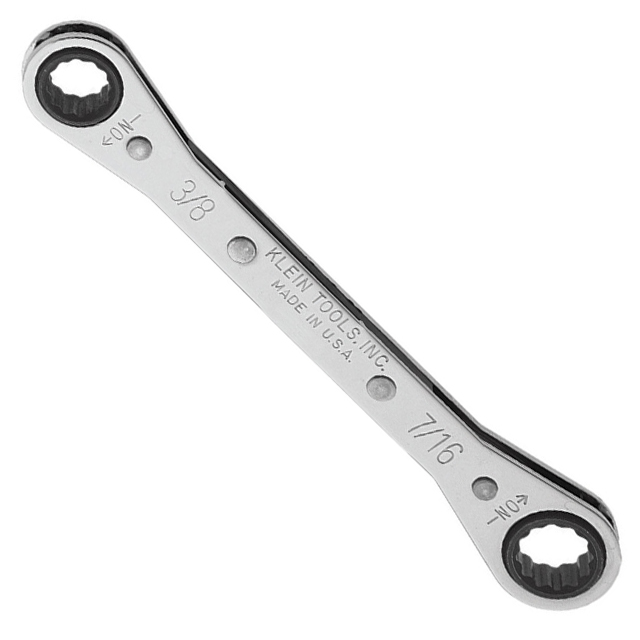 68201 Klein Tools, Inc.                                                                    WRENCH BOXEND RATCHET 3/8