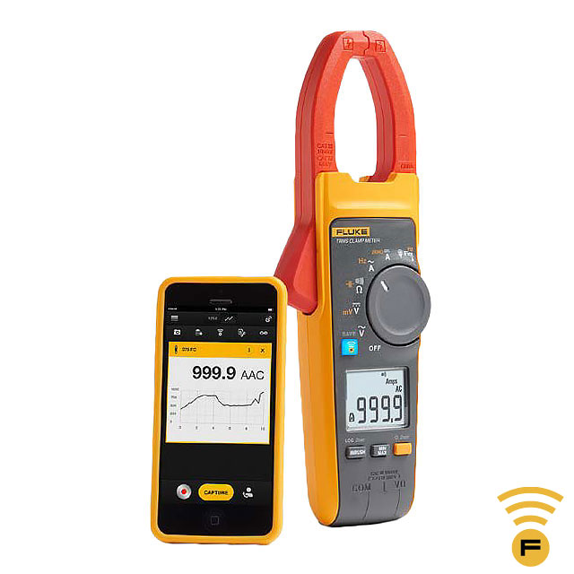 FLUKE-375 FC Fluke Electronics                                                                    600A TRMS AC/DC CLAMP