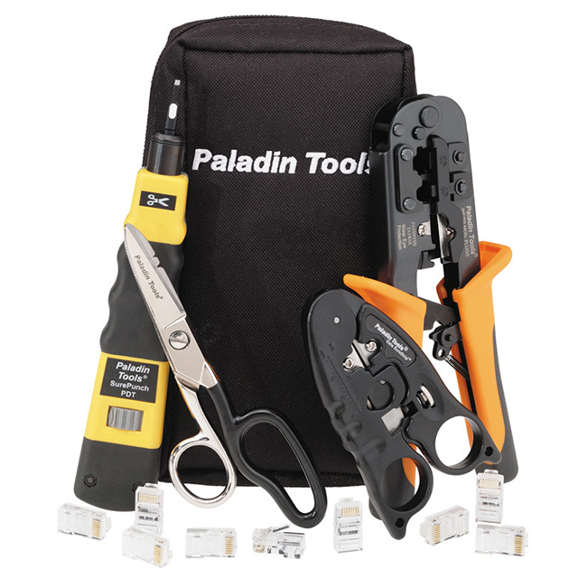PA4908 Greenlee Communications                                                                    TOOL KIT-DATACOMM PRO STARTER