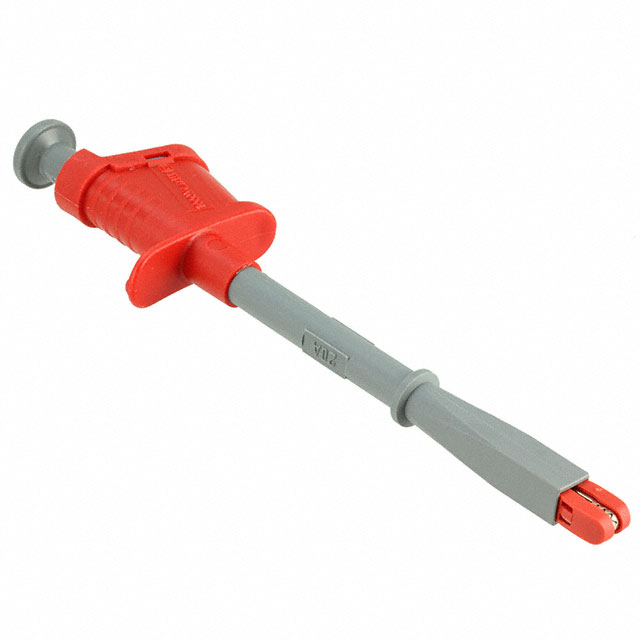 CT2965-2 Cal Test Electronics                                                                    RIGID ALLIGATOR CLIP - RED