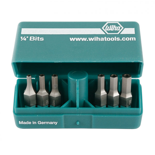 71998 Wiha                                                                    BIT SET HEX TR W/CASE 6PC