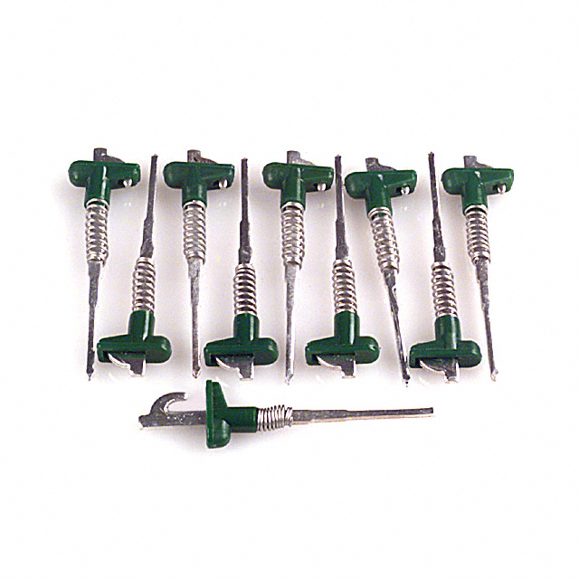 86-1-S-GRN E-Z-Hook                                                                    TERMINAL NAILCLIP 10PK GREEN