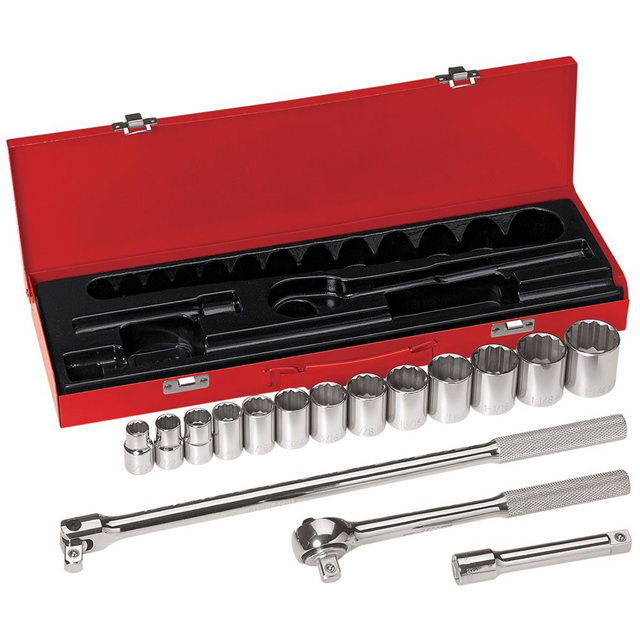 65512 Klein Tools, Inc.                                                                    SOCKET SET 12PT 1/2