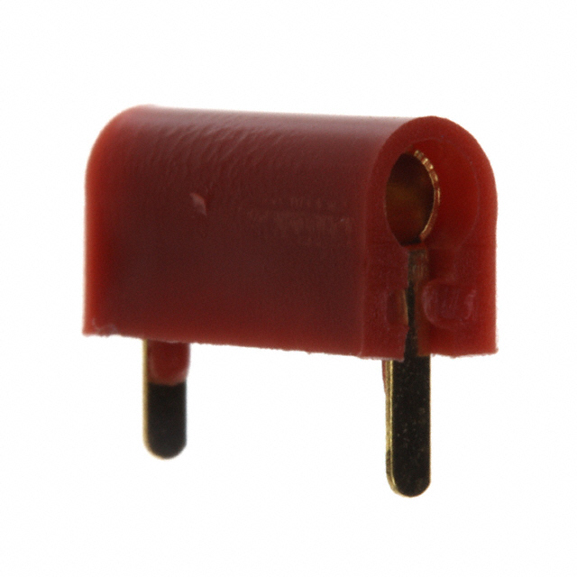 6061 Keystone Electronics                                                                    JACK TEST HORIZ LOW PRO RED GOLD