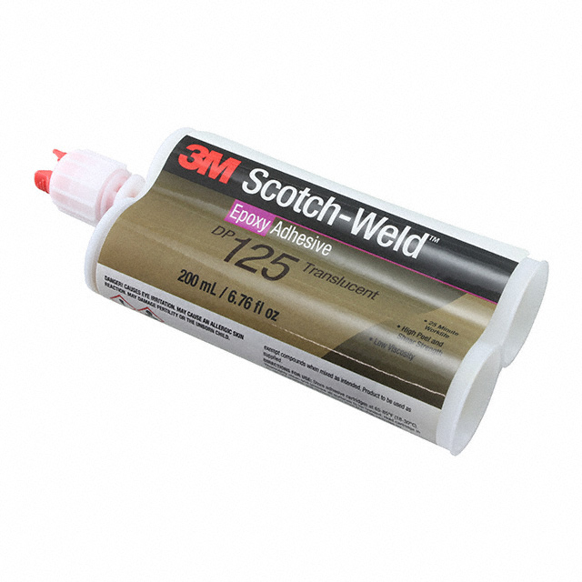 DP125-TRANS-200ML 3M                                                                    SCOTCH-WELD EPOXY ADHESIVE D